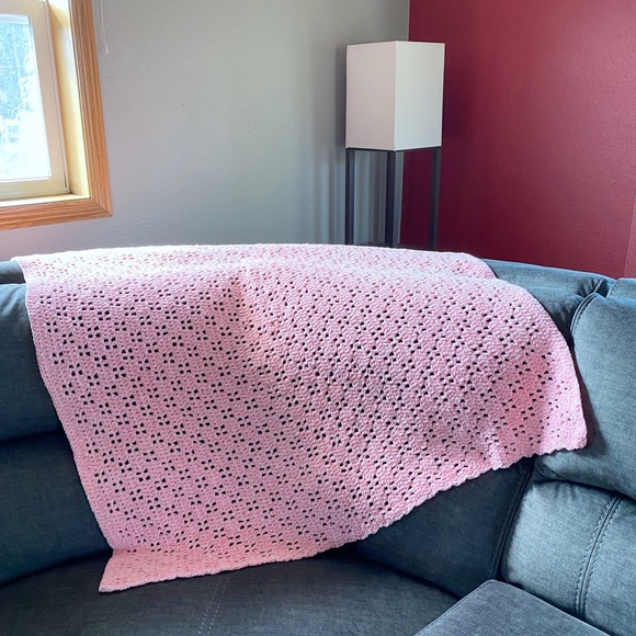 Handmade Crochet Baby Blanket - Picture 10 of 13